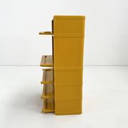 Yellow cabinet model “4964” by Olaf Von Bohr for Kartell, 1970