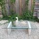 Table basse travertin
