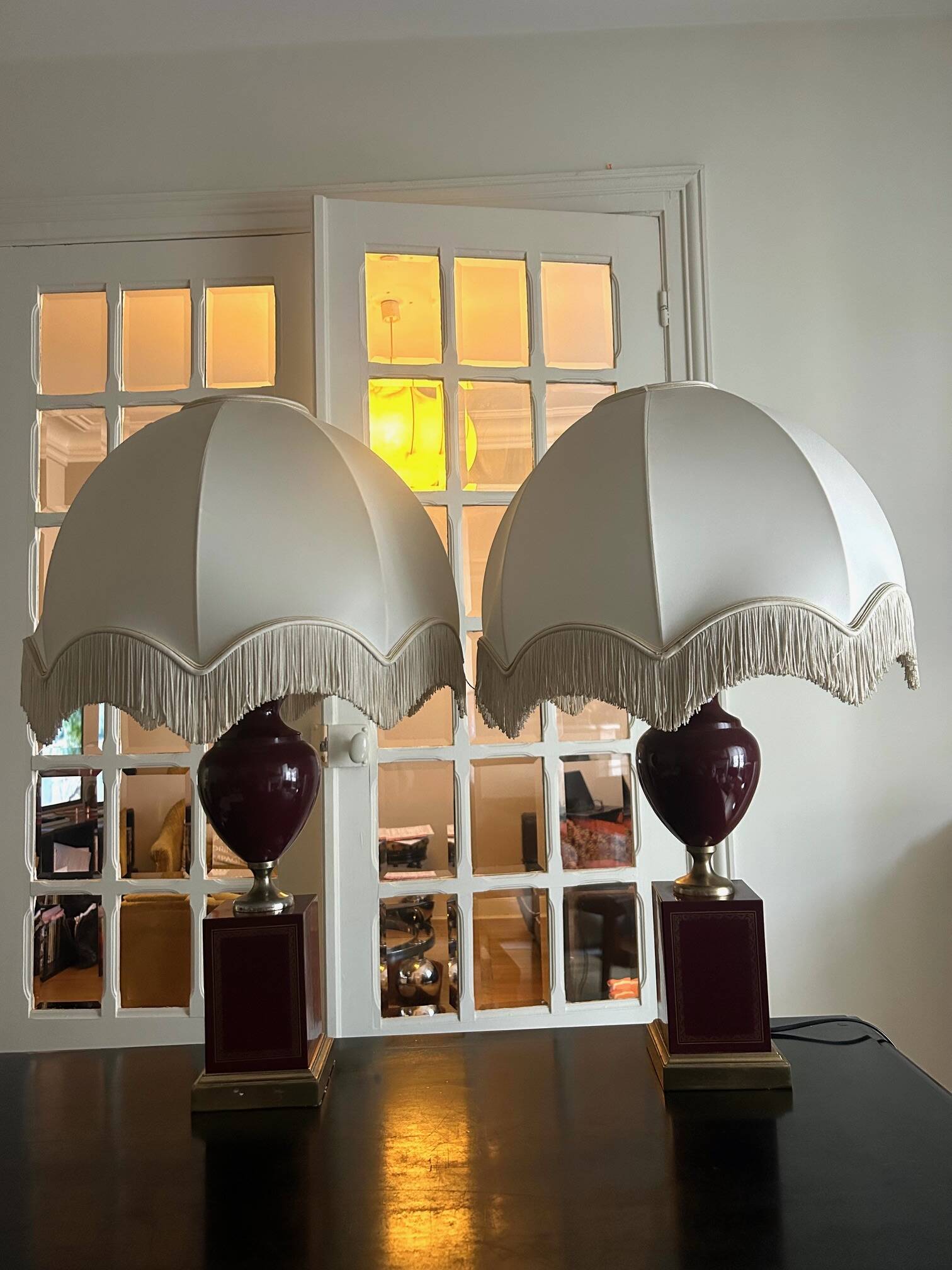 paire de lampes années 70