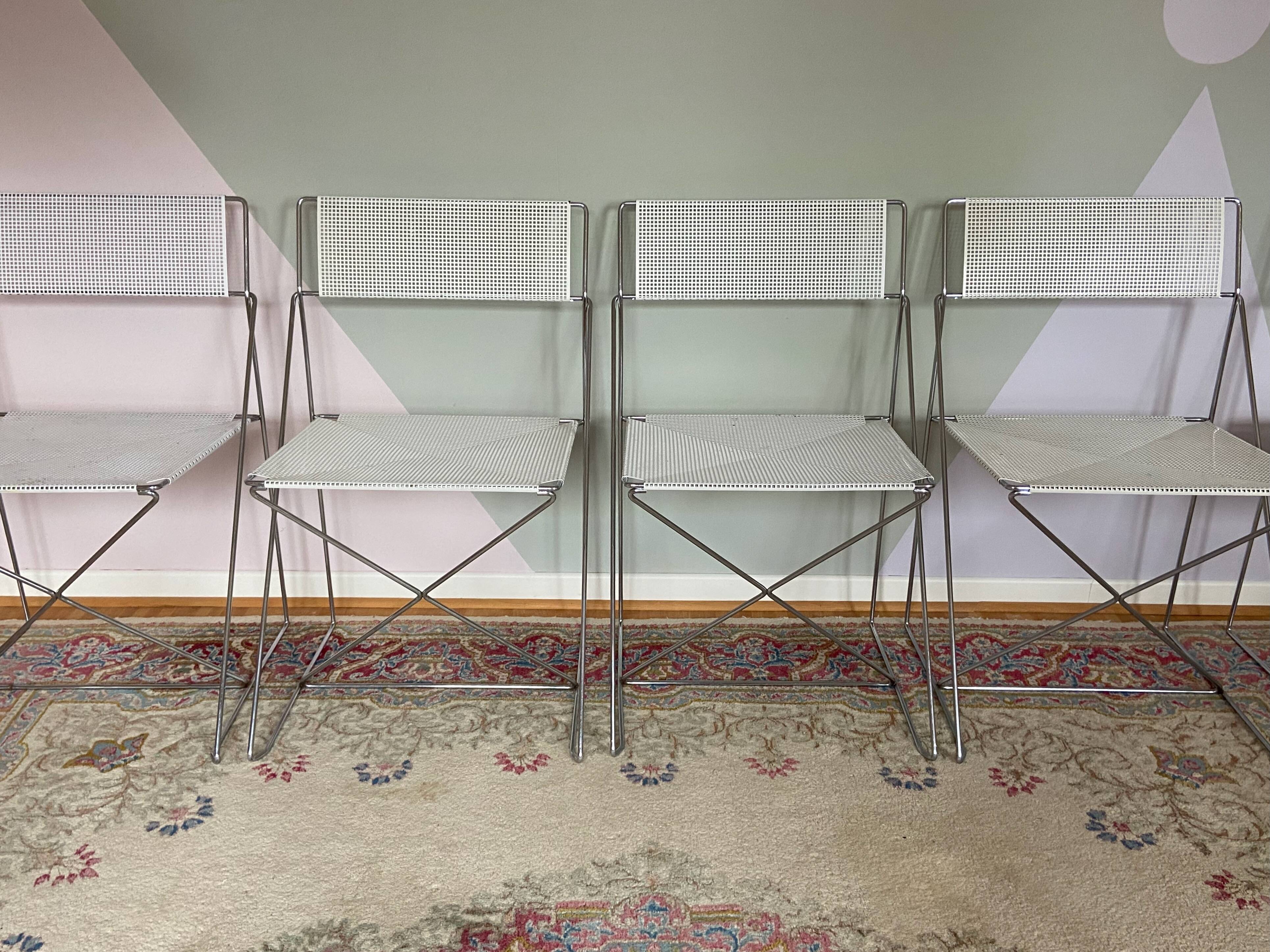 One X Line Chair by Niels Jørgen Haugesen for Hybodan 1980s