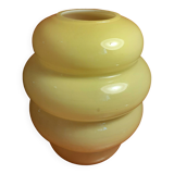Yellow vase "Solstrale" by Anne Nilson