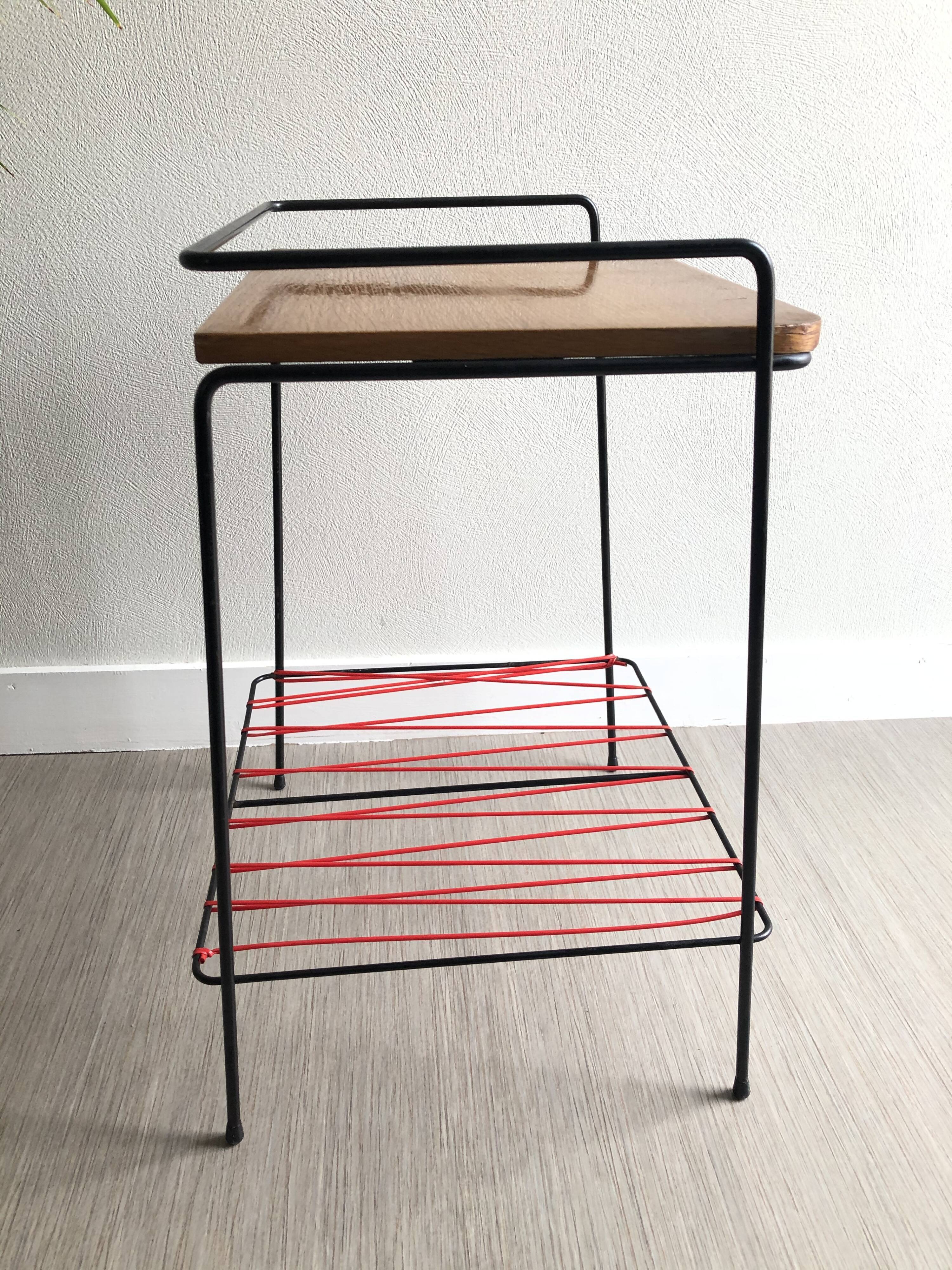 Vintage scoubidou sofa tip