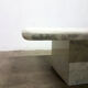 Carrara marble coffee table, Italy 1970s