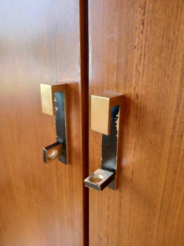 Vintage 3-door wardrobe
