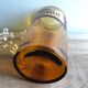 Jar "Anchusa officinalis" brown glass