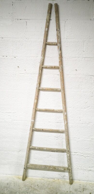 Old wooden ladder