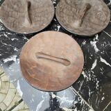 Set of 3 Traditional African Bamiléké Shields