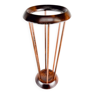 Art Deco Wooden Umbrella Stand