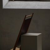 Mid-century Scandinavian floor mirror in wood, 1950–1960