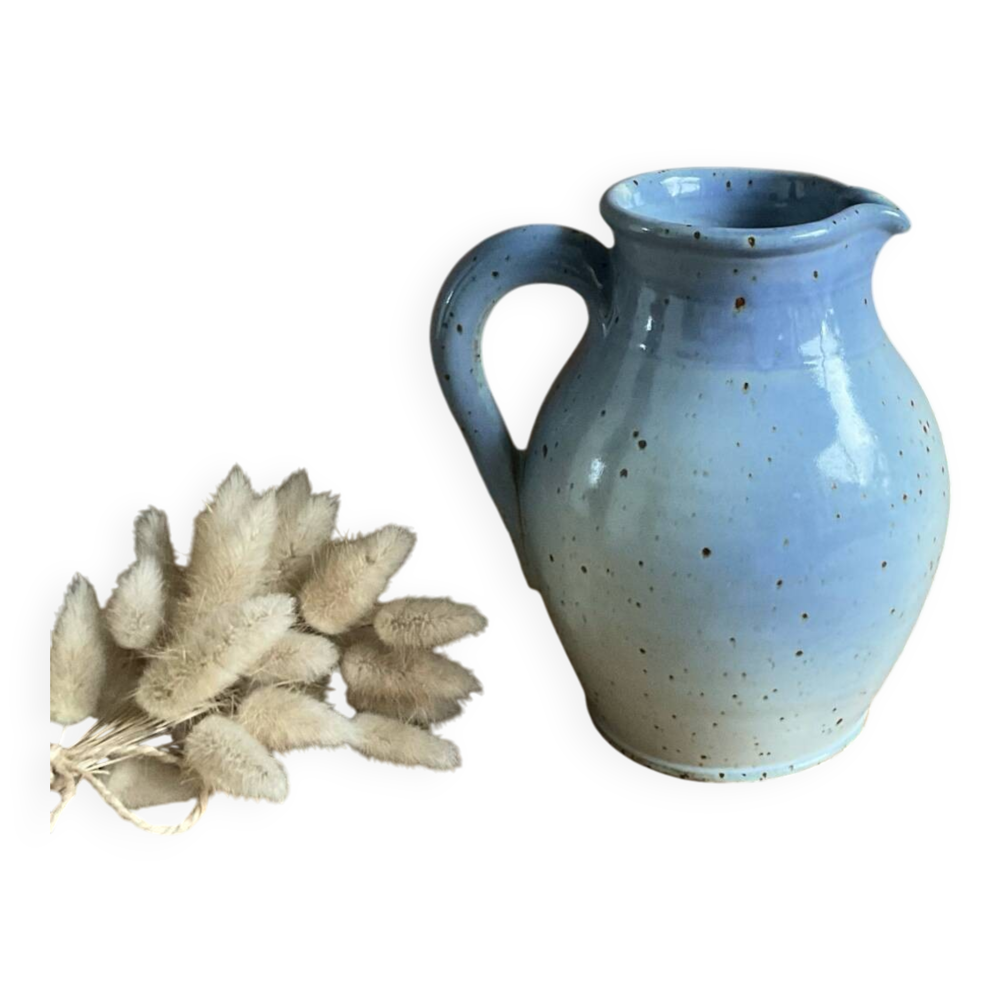 Stoneware pitcher "Jean Pierre Prudhomme" France