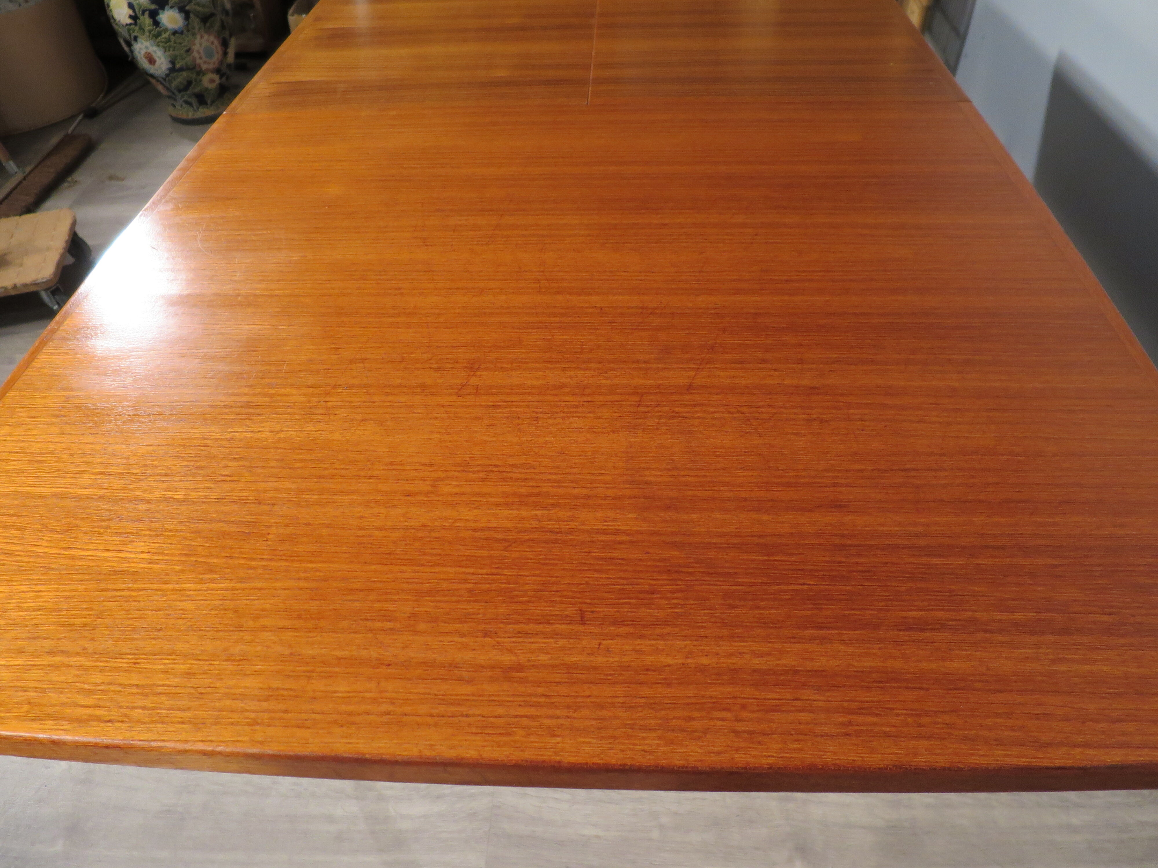Scandinavian teak dining table