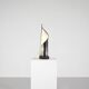 Metal table lamp by Stilnovo, Italy, 1970s.