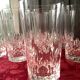 Suite de 11 verres a jus de fruits eau baccarat