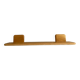 Wooden wall shelf