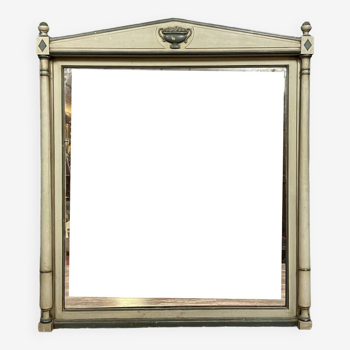 Miroir en bois laqué de style Directoire vers 1880