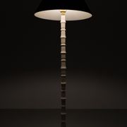 White Marble floor lamp Regency Italy 1970s