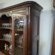 Buffet vitrine bibliothèque style Louis XV