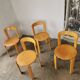 Set of 4 Rey chairs by Bruno Rey for kusch and CO