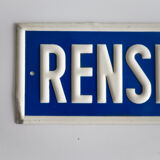 Plaque "renseignents"
