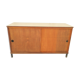Vintage oak veneer line buffet (2)