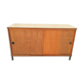 Vintage oak veneer line buffet (2)
