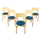 Model 66 dining chairs by Alvar Aalto for Artek, 1960s