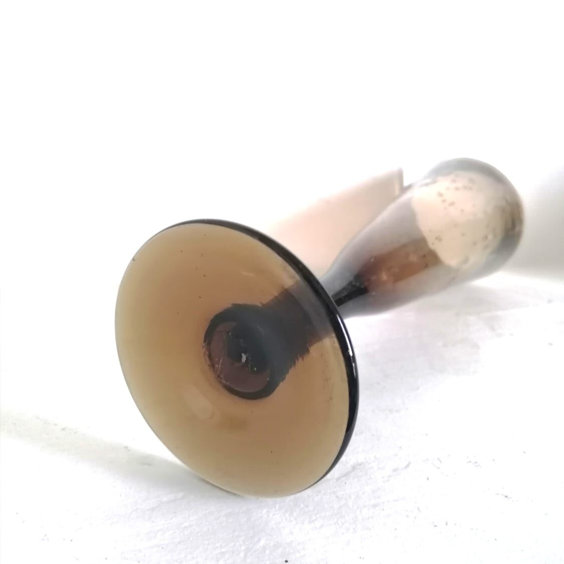 Chalice vase, Biot glassware circa 1960