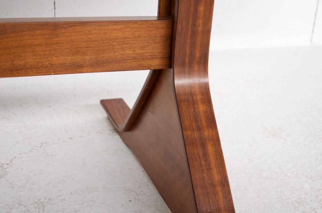 Table haute palissandre Gianfranco Frattini années 50' Bernini éditeur
