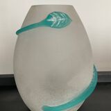 Vase “Scavo” Murano glass paste