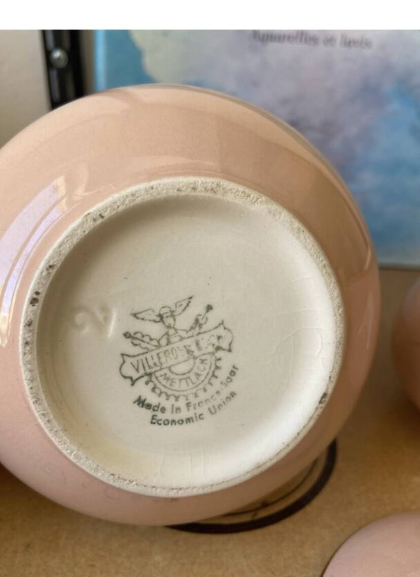 Vintage Villeroy & Boch Creamer and Milk Jug