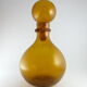 Bubble glass carafe amber from the 50 / 60