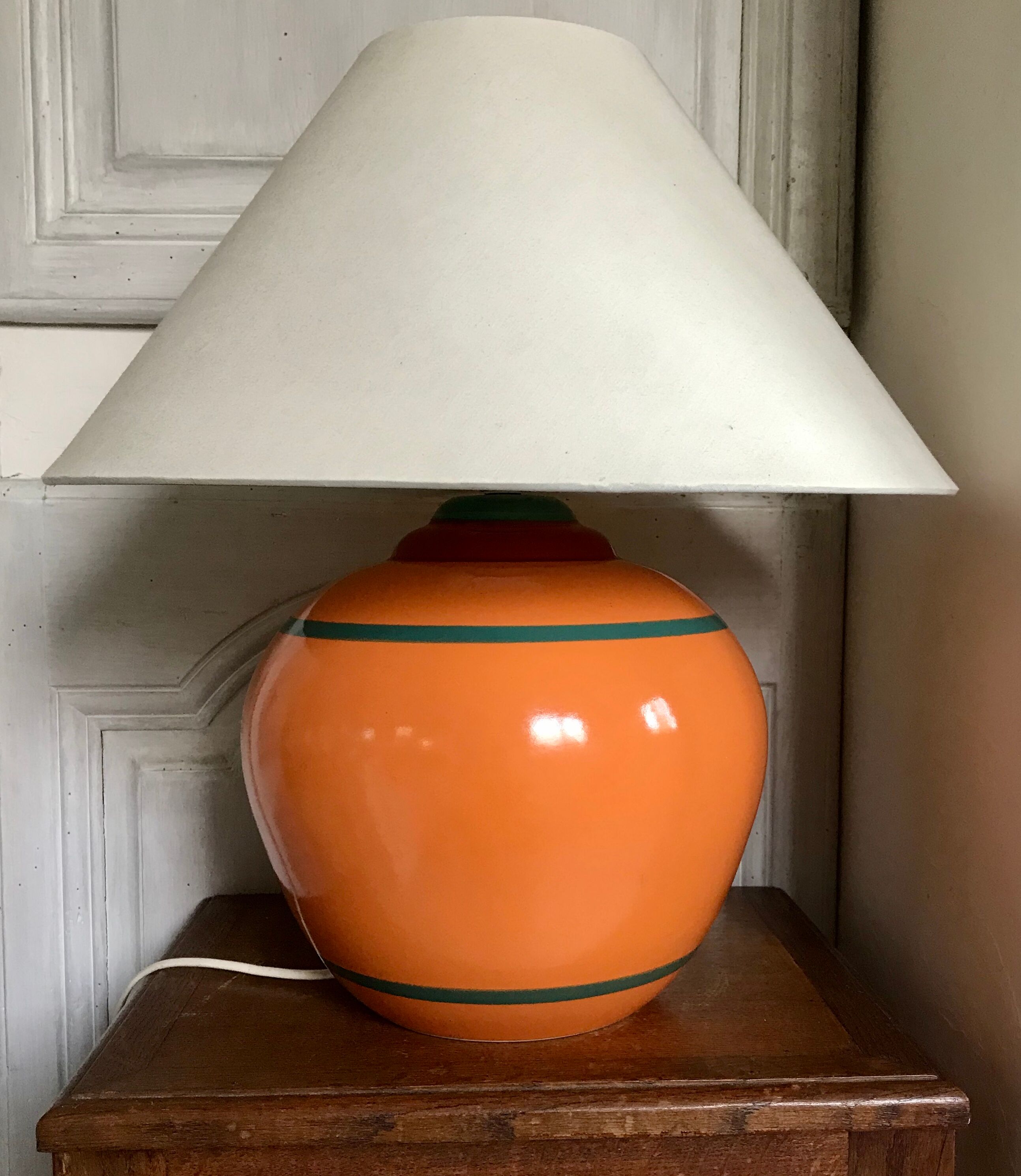 Vintage ceramic lamp