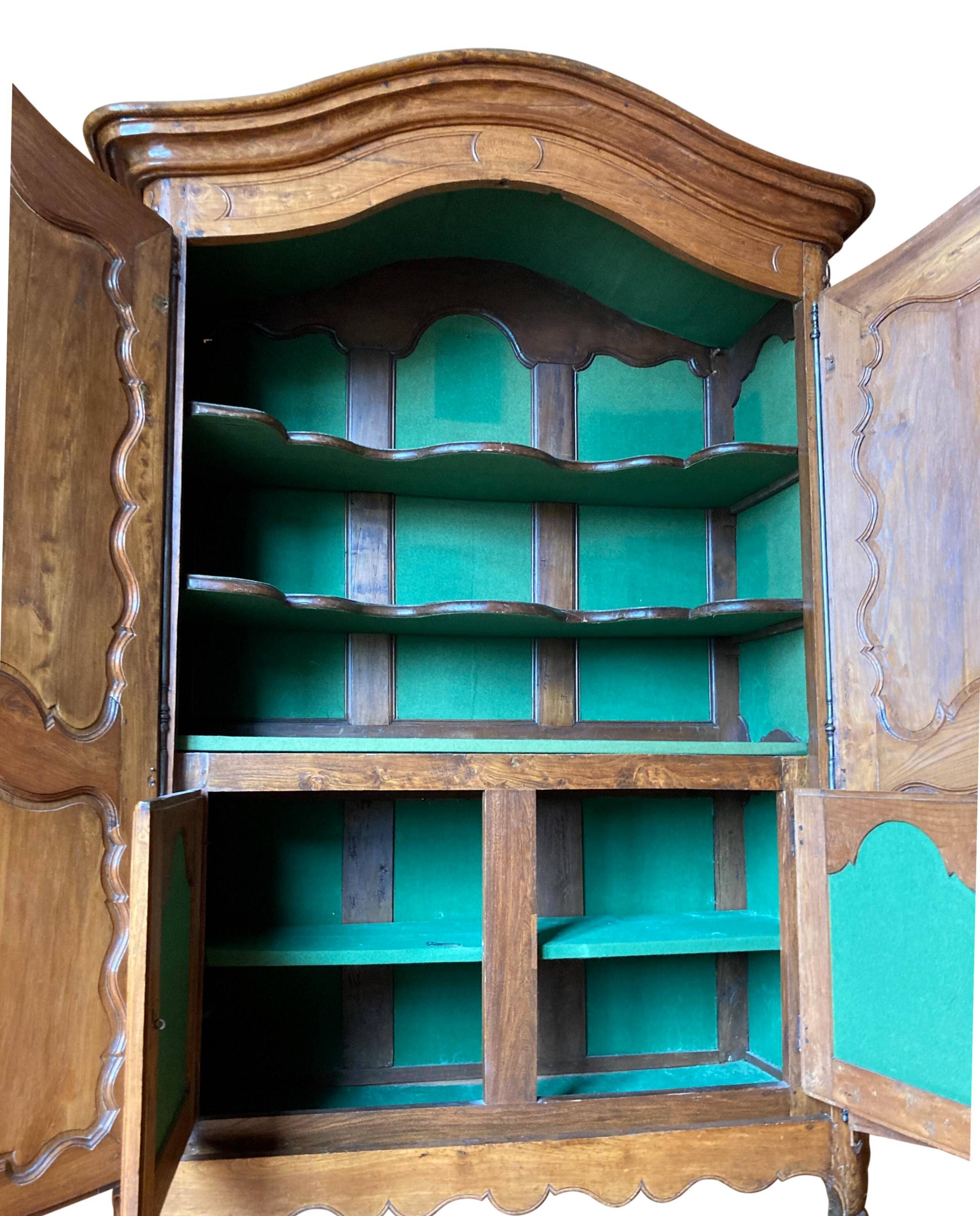 18th century Bordeaux display cabinet