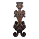 Renaissance style walnut side table