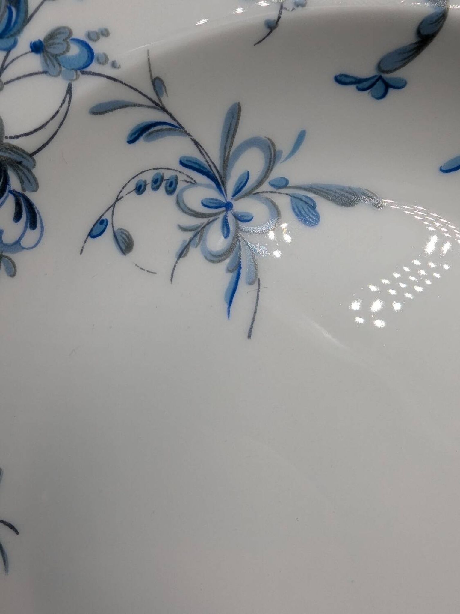 10 soup plates old porcelain royal factory of Limoges