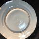 Decorative earthenware plate from Rouen 20th century