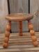 Oak tripod stool