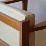 Pair of yellow armchairs