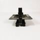 Hand-forged Brutalist-style study ashtray, Belgium, 1960s.