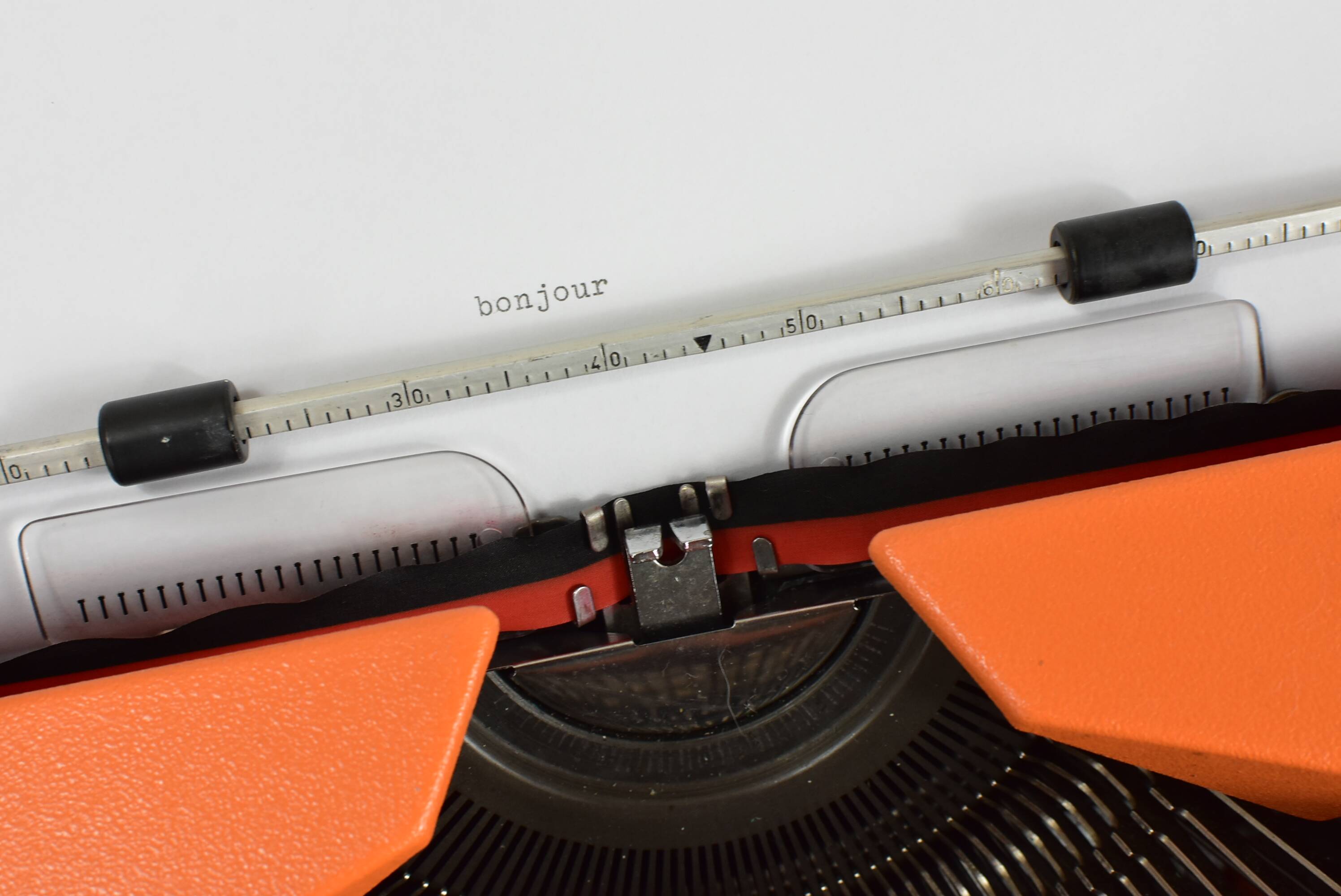 Olympia Traveller luxury typewriter