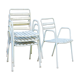 Suite of 4 Emu garden chairs
