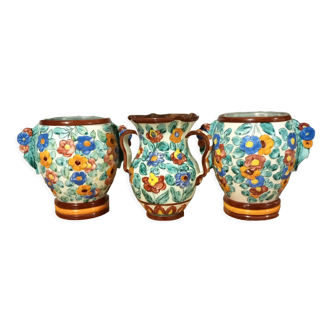 3 vases Monaco