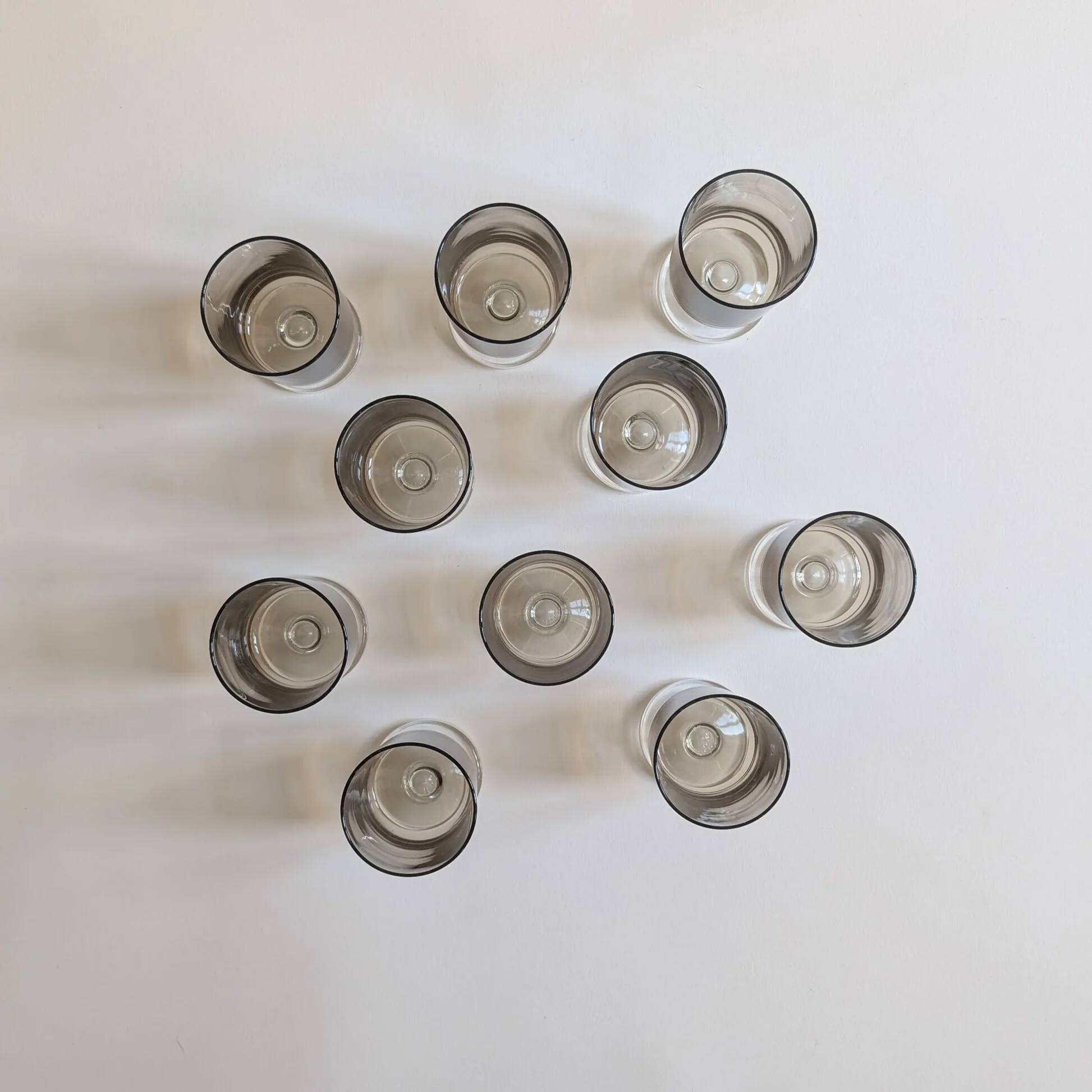 Ensemble de 10 verres