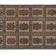 Vintage Turkish rug from Oushak, hand-woven 151x221 cm