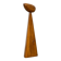 Contemporary sculpture in solid oak 1980