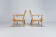 Hans Wegner armchairs by Getema, Danish 1960
