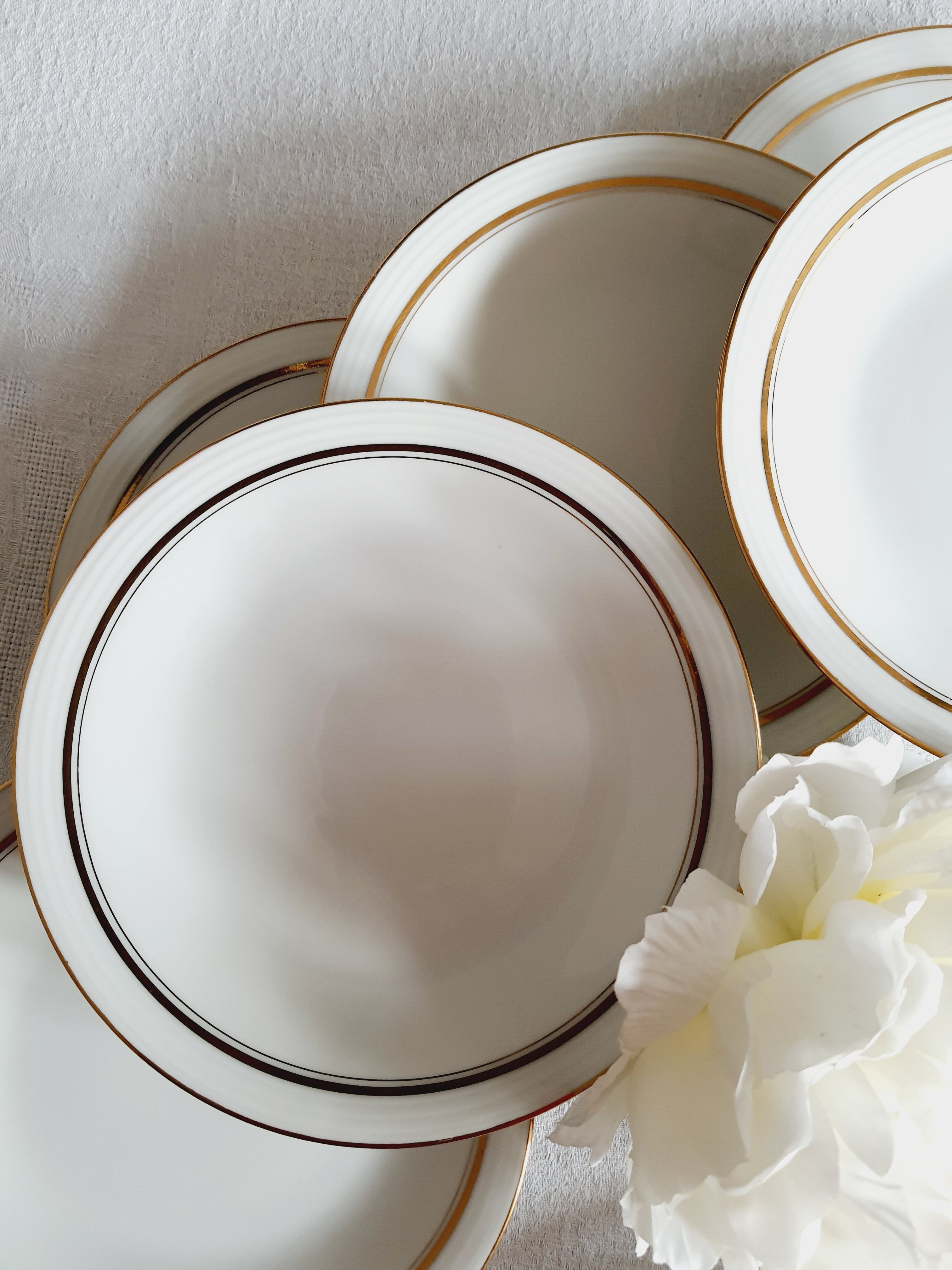 Limoges & Bavaria porcelain dessert service