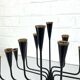 Pair of candelabra by Gunnar Ander for Ystad Metall, Sweden, 1950s.