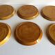 6 assiettes compartimentées vintage