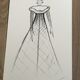 Paco Rabanne: fashion illustration from the 80s/90s